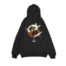Load image into Gallery viewer, Japanese Cranes Waves Pullover Hoodies