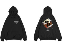 Load image into Gallery viewer, Japanese Cranes Waves Pullover Hoodies