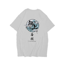 Load image into Gallery viewer, Japanese Harajuku Crane Waves Printed Short Sleeve T Shirts