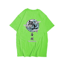 Load image into Gallery viewer, Japanese Harajuku Crane Waves Printed Short Sleeve T Shirts