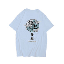 Load image into Gallery viewer, Japanese Harajuku Crane Waves Printed Short Sleeve T Shirts
