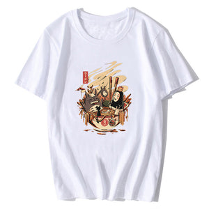 Slender Man Japan Anime T Shirt