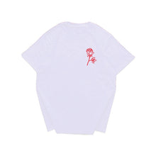 Load image into Gallery viewer, 2019 Summer Rose Print Harajuku T-shirt