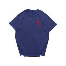 Load image into Gallery viewer, 2019 Summer Rose Print Harajuku T-shirt