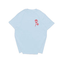 Load image into Gallery viewer, 2019 Summer Rose Print Harajuku T-shirt