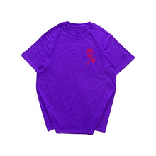 Load image into Gallery viewer, 2019 Summer Rose Print Harajuku T-shirt
