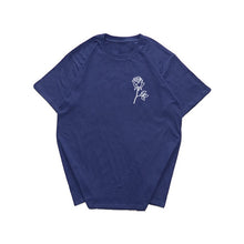 Load image into Gallery viewer, 2019 Summer Rose Print Harajuku T-shirt