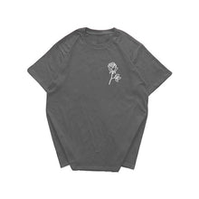 Load image into Gallery viewer, 2019 Summer Rose Print Harajuku T-shirt