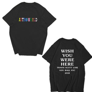 ASTROWORLD Print T-Shirts