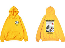 Load image into Gallery viewer, Japanese Funny Cat Wave Printed Fleece Hoodies