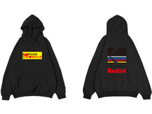 Load image into Gallery viewer, Japanese Funny Cat Wave Printed Fleece Hoodies